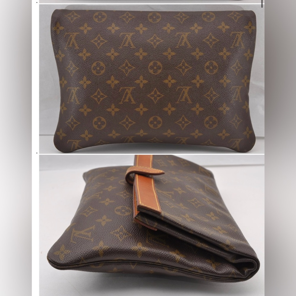 Authentic Louis Vuitton pilante monogram clutch vintage - Picture 3 of 11